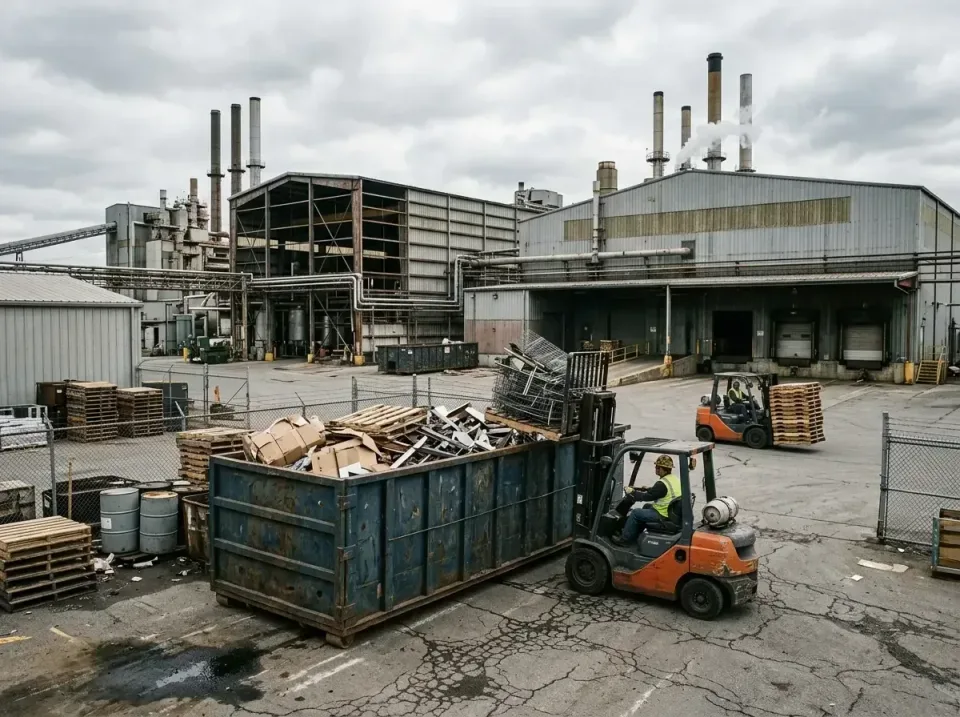 industrial-factory-scrap-conta-003 — frequently asked questions, Cheap Roll-off Dumpster Rentals in Winooski, VT
